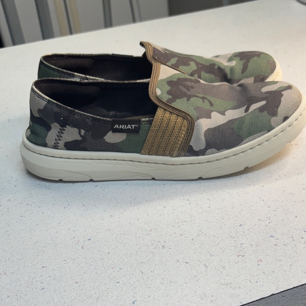 Ariat Camo Slip-On Flats
